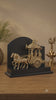 Krishna Arjuna Rath Brass Table Décor