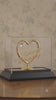 24K Gold Plated Crystal Heart Happy Anniversary