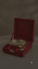 Royal Gold Finish Decorative Bowl with Spoon