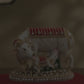 Kamdhenu Cow Idol Royal Pearl Decorative with Cabinet