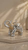 German Silver Elephant Enamel