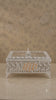 Premium Silver-Tone Peacock Dry Fruit Box with Decorative Lid