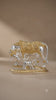 Kamdhenu Cow & Calf Gold Plated Idol