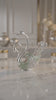 German Silver Swan Spoon Holder