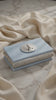 German Silver Peacock Enamel Multipurpose Decorative Box