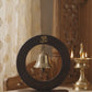 Om Sacred Temple Bell with Wooden Stand