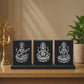 Premium Lord Ganesha Silver Finish Table Décor Idol