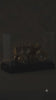 Premium Gold Finish Crystal Tractor Showpiece – Luxury Farm Vehicle Décor with Display Case